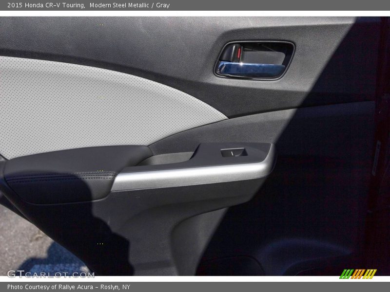 Modern Steel Metallic / Gray 2015 Honda CR-V Touring