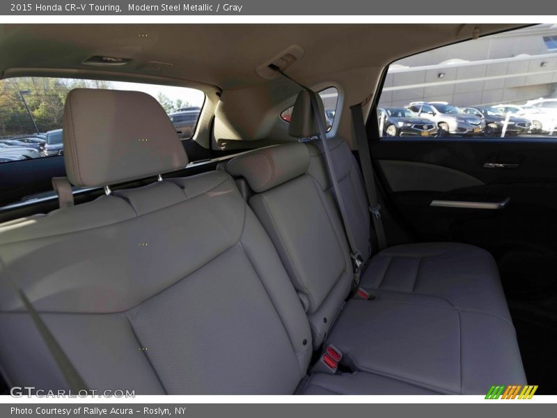 Modern Steel Metallic / Gray 2015 Honda CR-V Touring