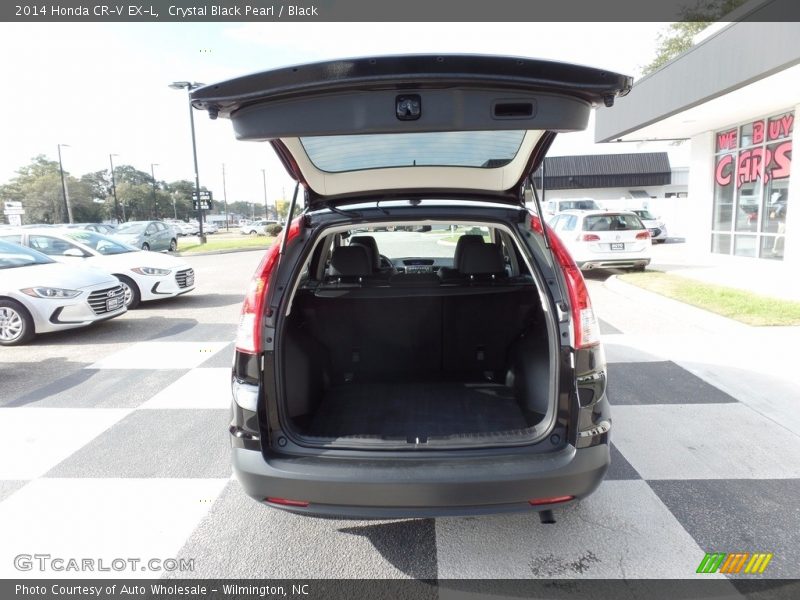Crystal Black Pearl / Black 2014 Honda CR-V EX-L