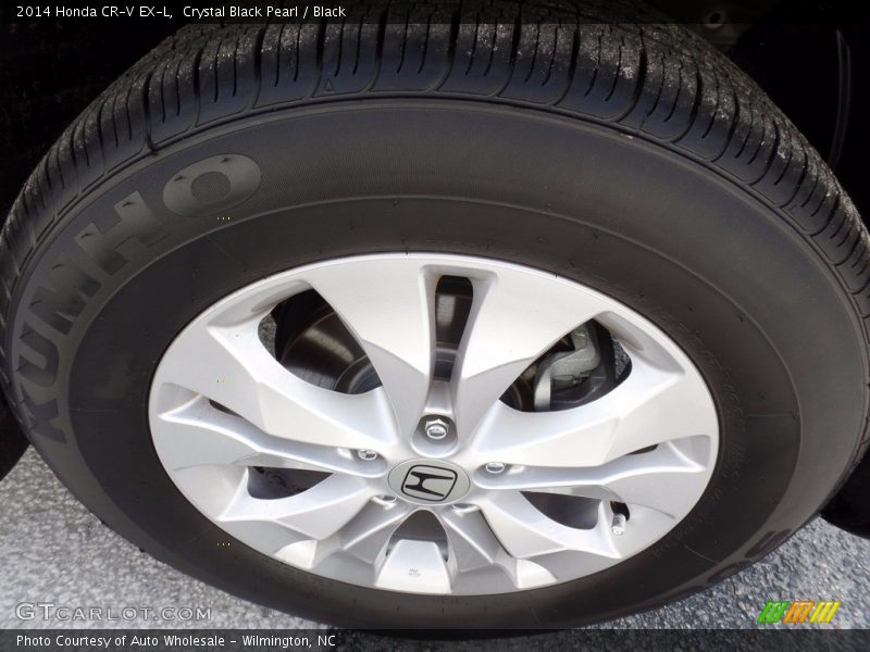 Crystal Black Pearl / Black 2014 Honda CR-V EX-L