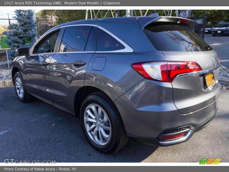 Modern Steel Metallic / Graystone 2017 Acura RDX Technology AWD