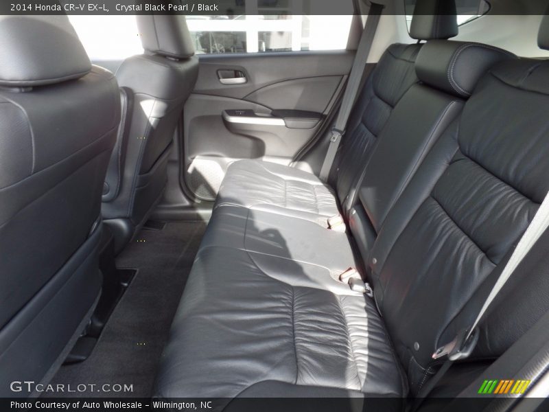 Crystal Black Pearl / Black 2014 Honda CR-V EX-L