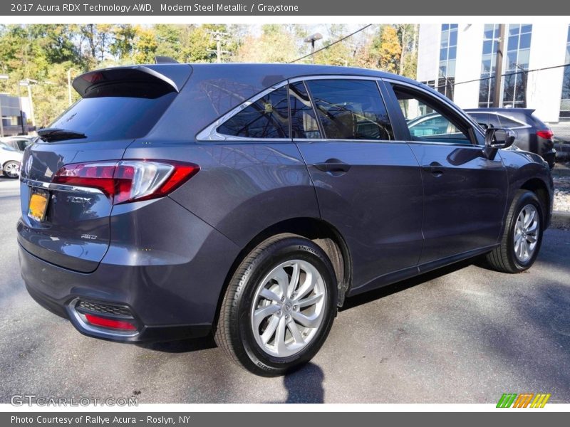 Modern Steel Metallic / Graystone 2017 Acura RDX Technology AWD