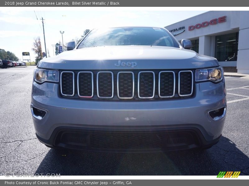 Billet Silver Metallic / Black 2018 Jeep Grand Cherokee Laredo