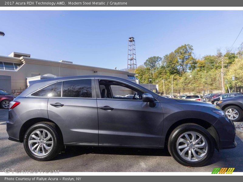 Modern Steel Metallic / Graystone 2017 Acura RDX Technology AWD