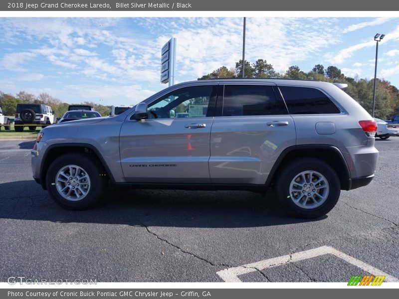 Billet Silver Metallic / Black 2018 Jeep Grand Cherokee Laredo
