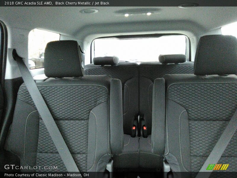 Black Cherry Metallic / Jet Black 2018 GMC Acadia SLE AWD