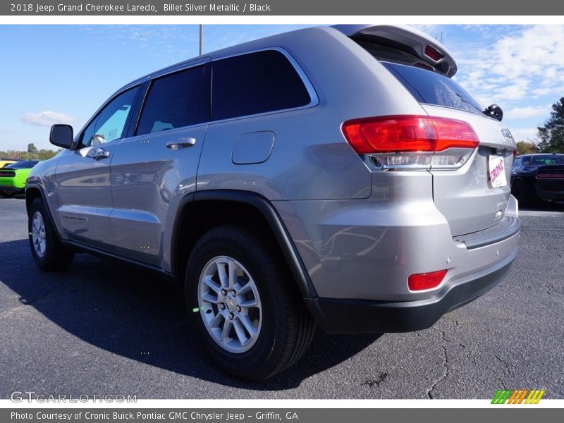 Billet Silver Metallic / Black 2018 Jeep Grand Cherokee Laredo