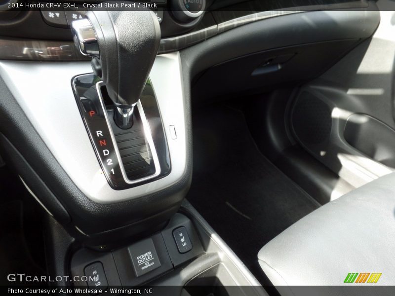 Crystal Black Pearl / Black 2014 Honda CR-V EX-L
