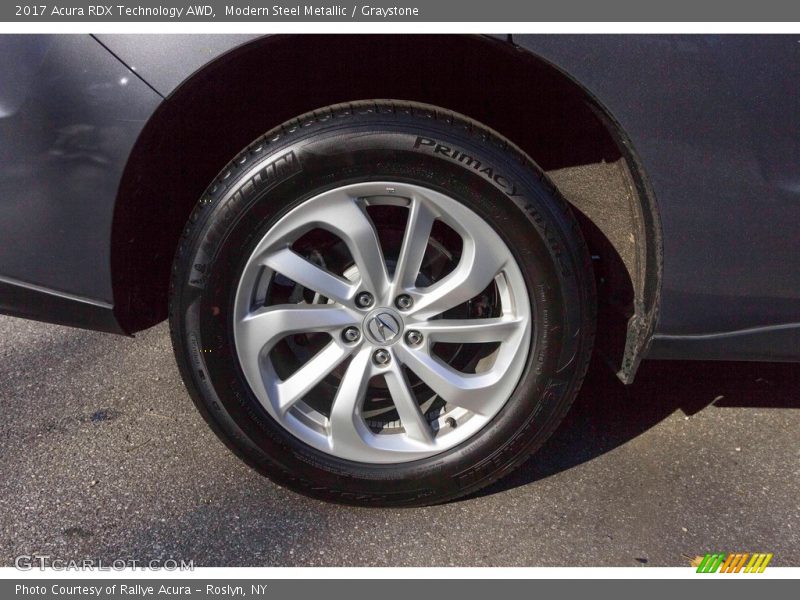 Modern Steel Metallic / Graystone 2017 Acura RDX Technology AWD