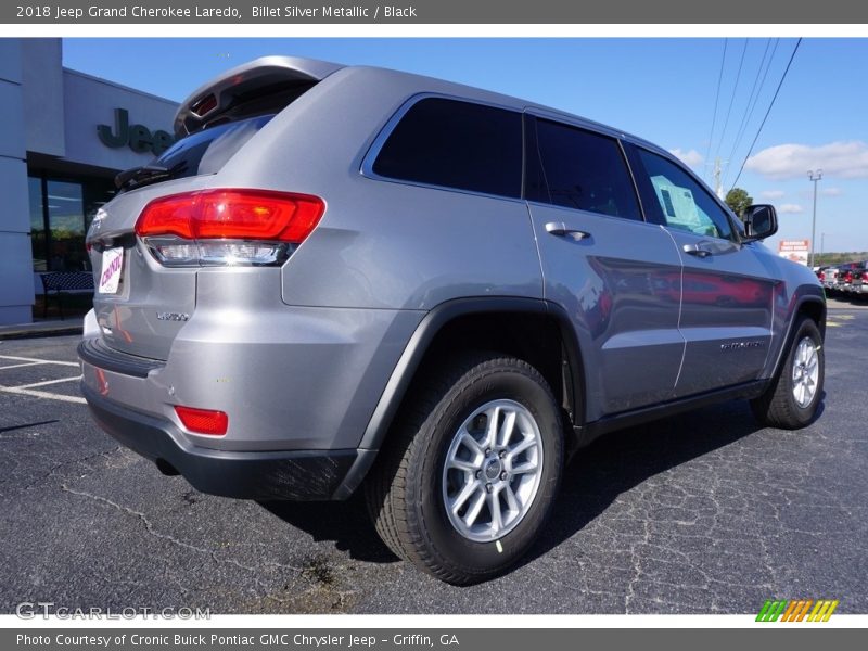 Billet Silver Metallic / Black 2018 Jeep Grand Cherokee Laredo