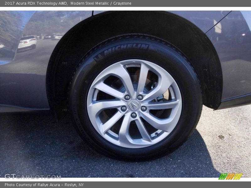 Modern Steel Metallic / Graystone 2017 Acura RDX Technology AWD