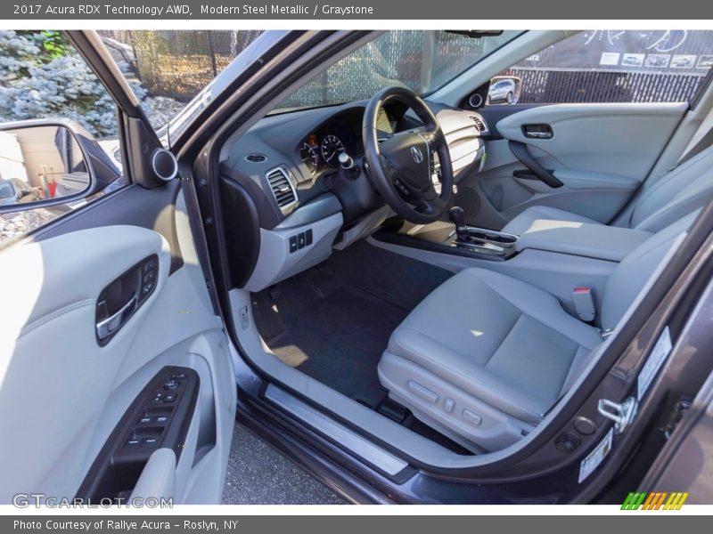 Modern Steel Metallic / Graystone 2017 Acura RDX Technology AWD