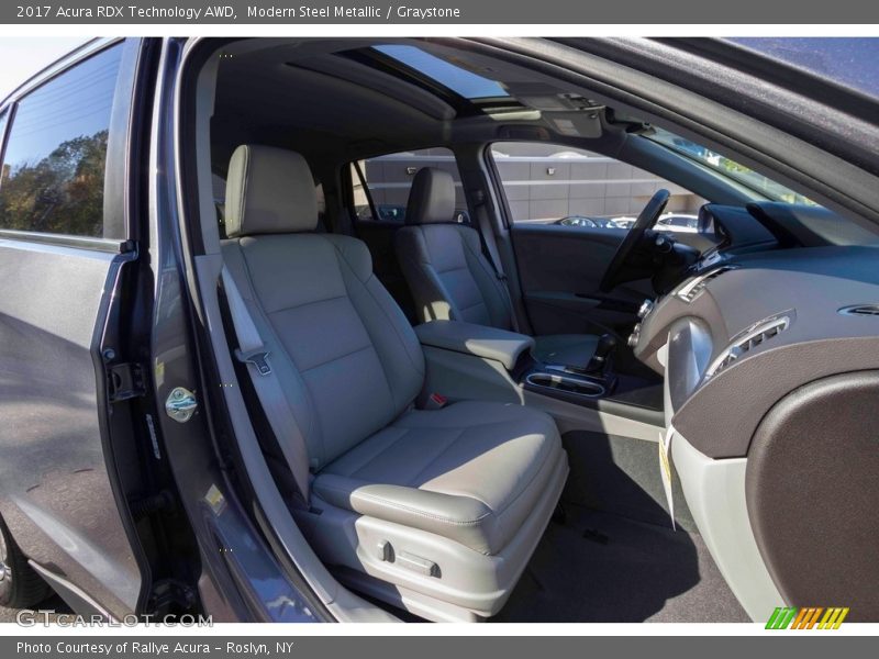 Modern Steel Metallic / Graystone 2017 Acura RDX Technology AWD