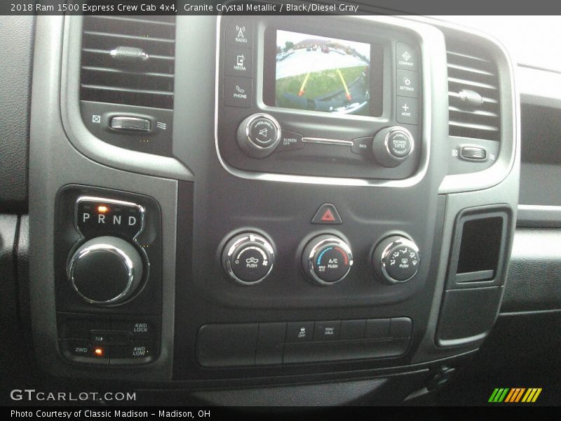 Granite Crystal Metallic / Black/Diesel Gray 2018 Ram 1500 Express Crew Cab 4x4