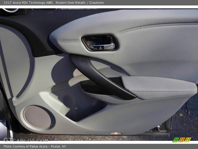 Modern Steel Metallic / Graystone 2017 Acura RDX Technology AWD