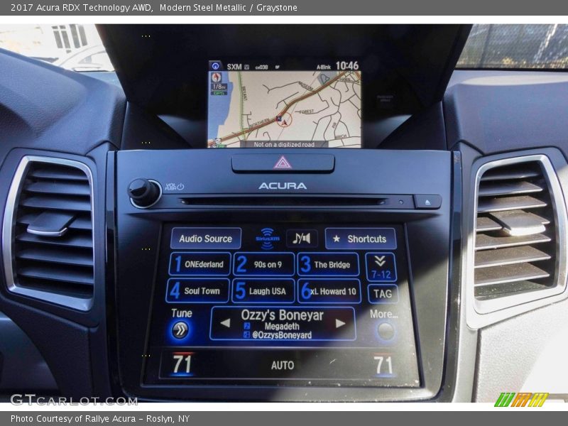Modern Steel Metallic / Graystone 2017 Acura RDX Technology AWD