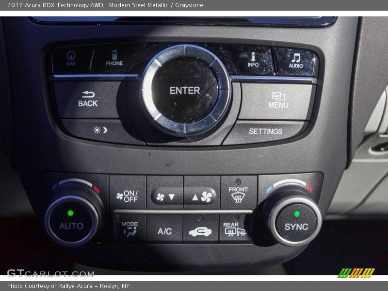 Modern Steel Metallic / Graystone 2017 Acura RDX Technology AWD