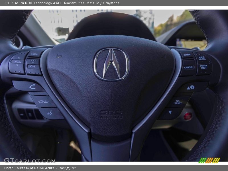 Modern Steel Metallic / Graystone 2017 Acura RDX Technology AWD