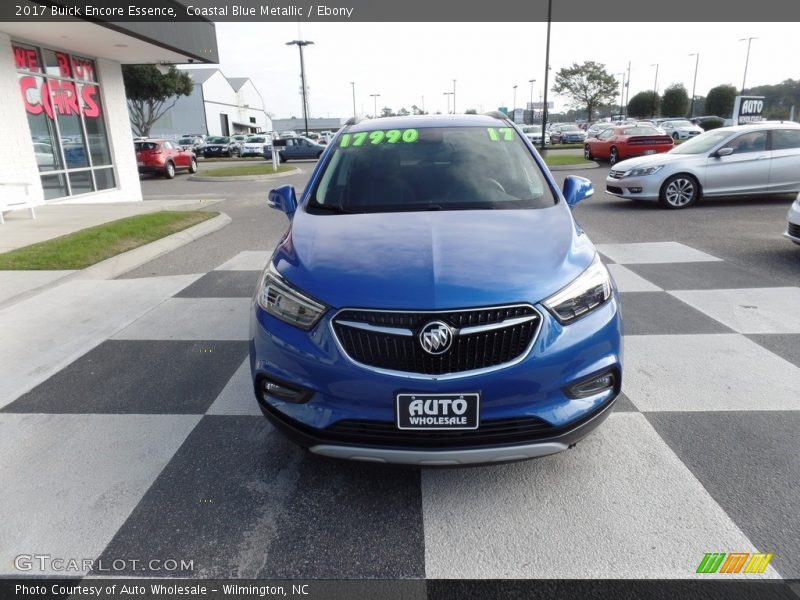 Coastal Blue Metallic / Ebony 2017 Buick Encore Essence