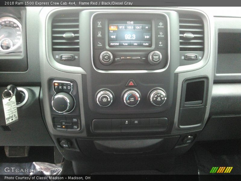 Flame Red / Black/Diesel Gray 2018 Ram 1500 Express Crew Cab 4x4
