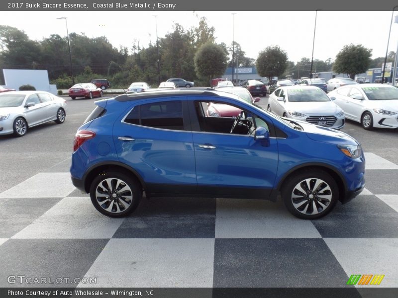 Coastal Blue Metallic / Ebony 2017 Buick Encore Essence