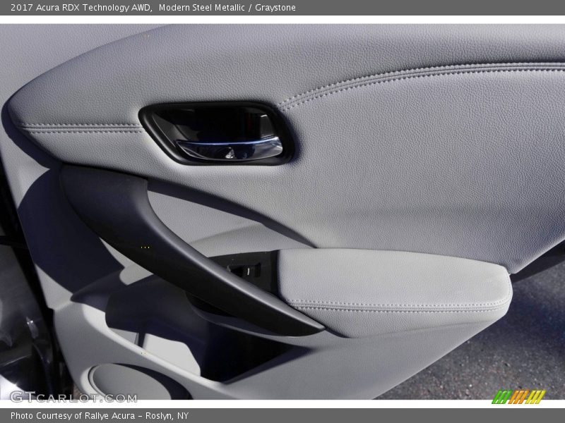 Modern Steel Metallic / Graystone 2017 Acura RDX Technology AWD