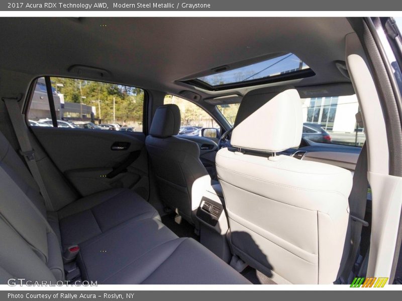 Modern Steel Metallic / Graystone 2017 Acura RDX Technology AWD
