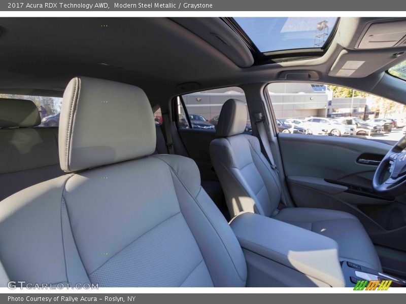 Modern Steel Metallic / Graystone 2017 Acura RDX Technology AWD