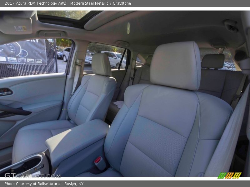 Modern Steel Metallic / Graystone 2017 Acura RDX Technology AWD