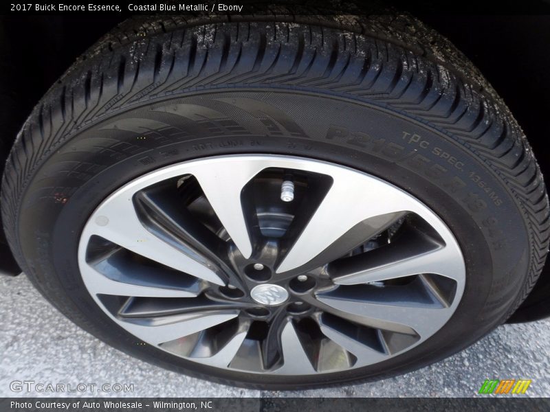 Coastal Blue Metallic / Ebony 2017 Buick Encore Essence