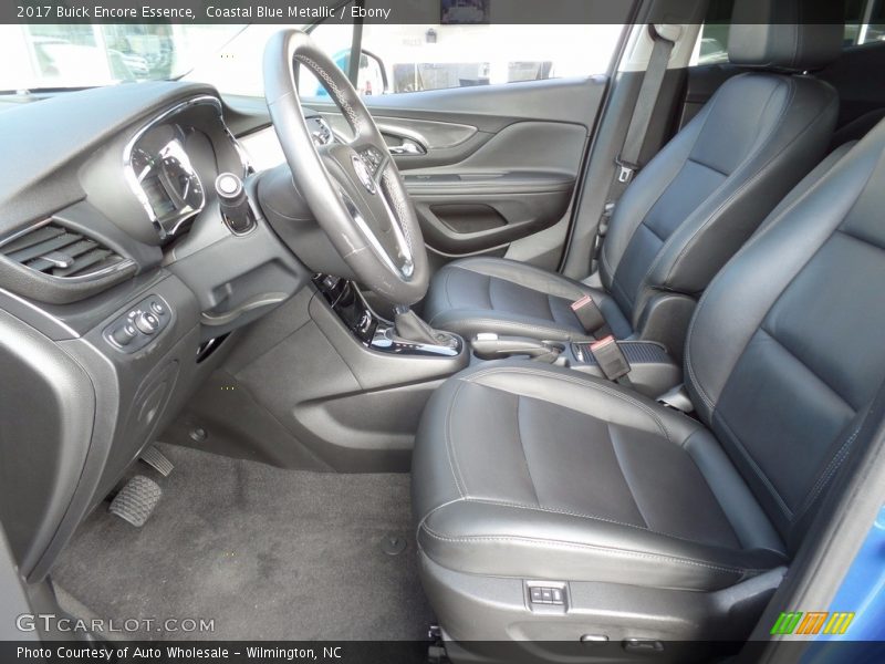 Coastal Blue Metallic / Ebony 2017 Buick Encore Essence