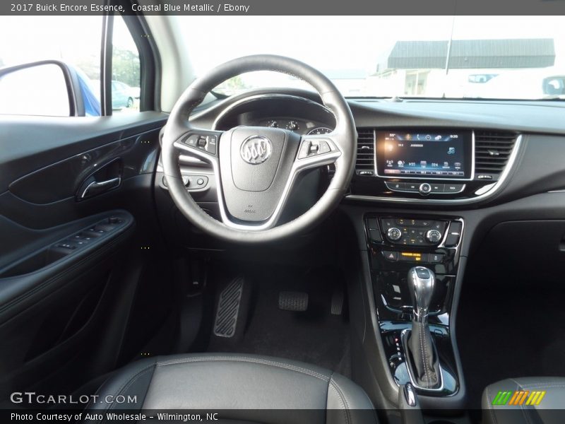 Coastal Blue Metallic / Ebony 2017 Buick Encore Essence