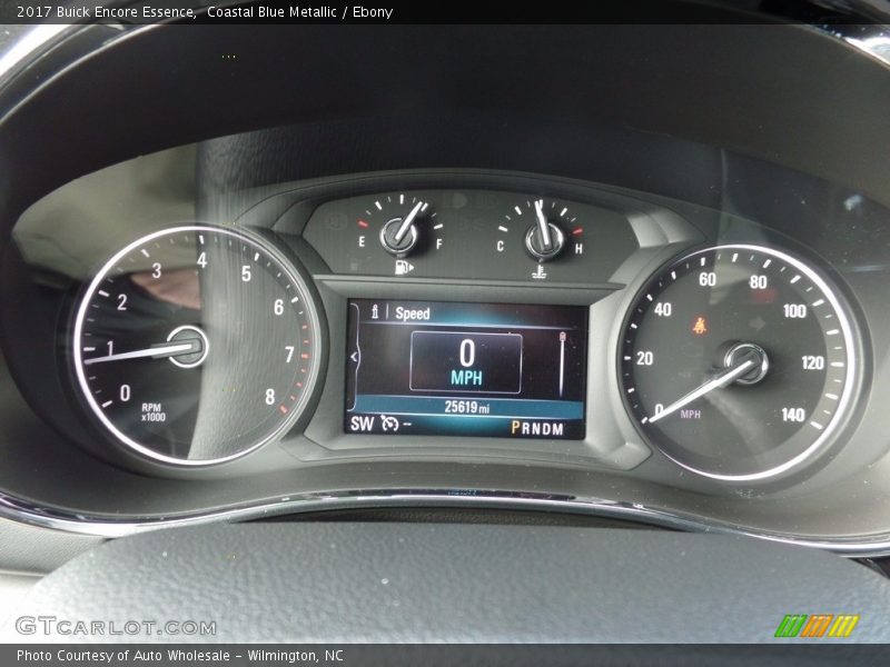 Coastal Blue Metallic / Ebony 2017 Buick Encore Essence