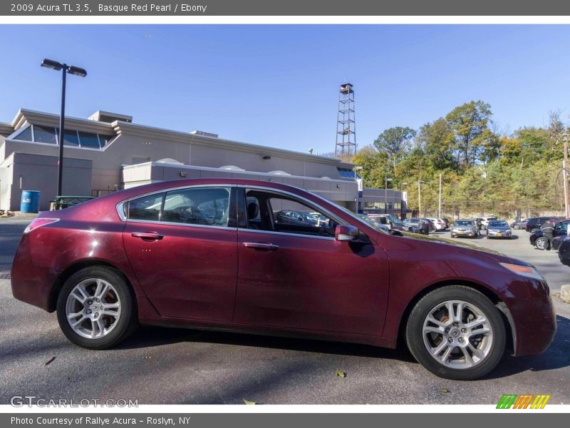 Basque Red Pearl / Ebony 2009 Acura TL 3.5