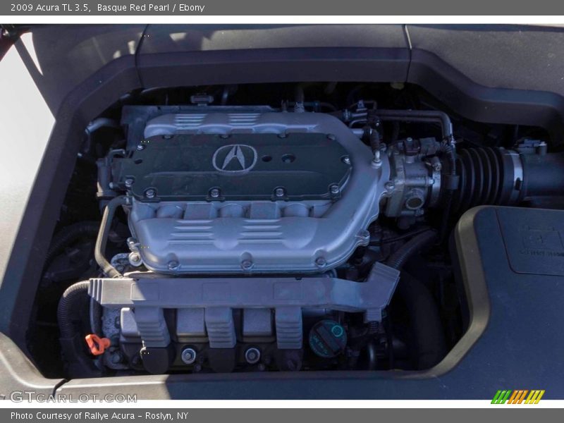 Basque Red Pearl / Ebony 2009 Acura TL 3.5