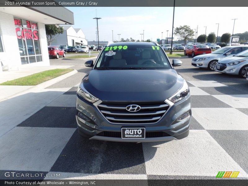 Coliseum Gray / Gray 2017 Hyundai Tucson Sport