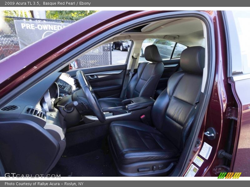 Basque Red Pearl / Ebony 2009 Acura TL 3.5
