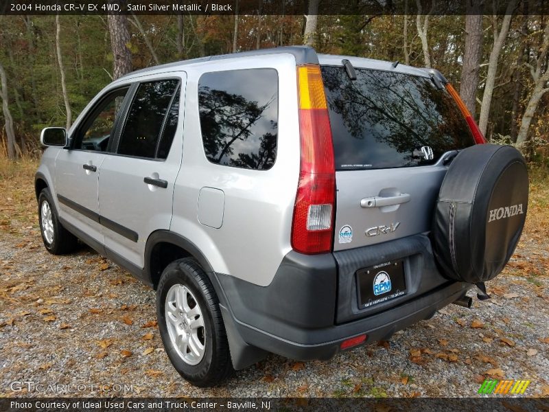 Satin Silver Metallic / Black 2004 Honda CR-V EX 4WD