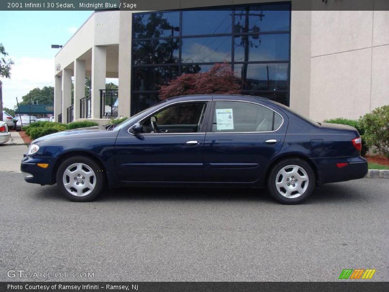 Midnight Blue / Sage 2001 Infiniti I 30 Sedan