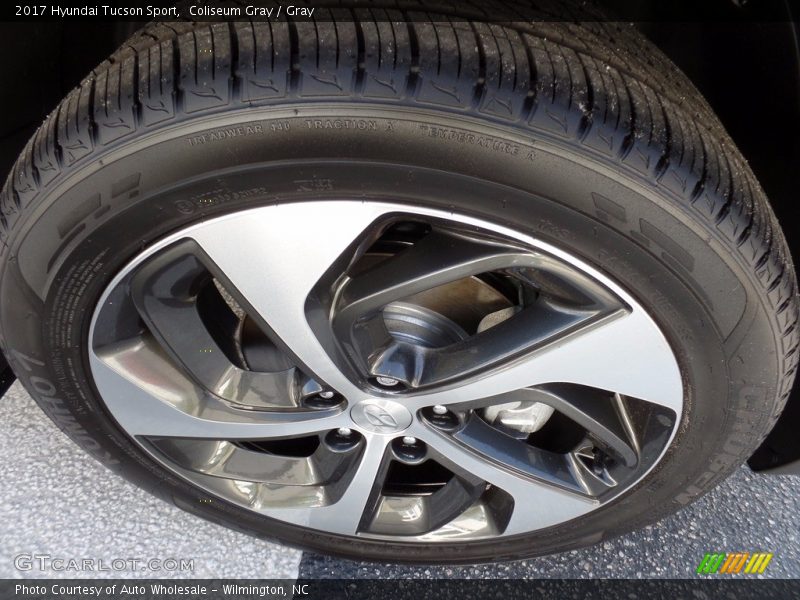 Coliseum Gray / Gray 2017 Hyundai Tucson Sport