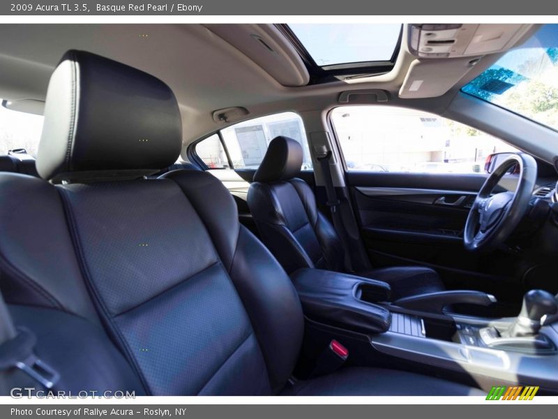 Basque Red Pearl / Ebony 2009 Acura TL 3.5