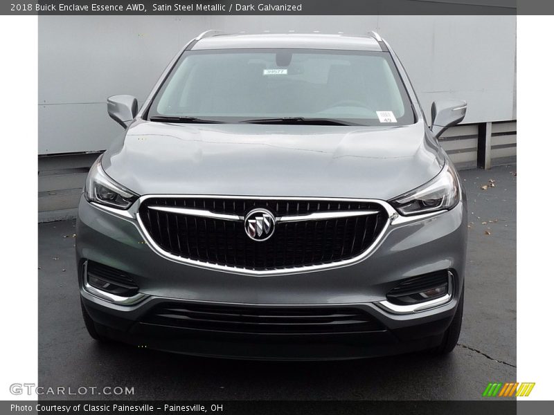 Satin Steel Metallic / Dark Galvanized 2018 Buick Enclave Essence AWD