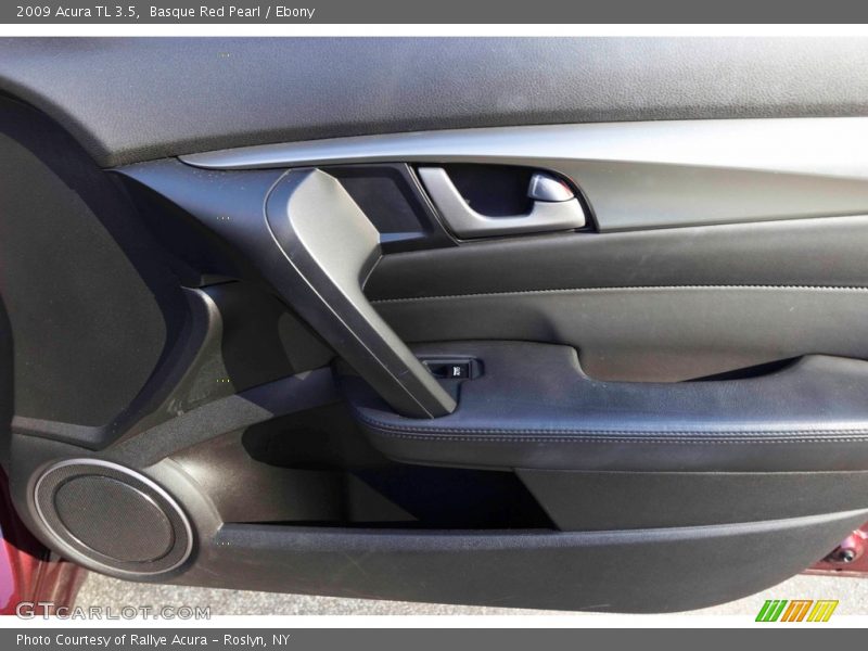 Basque Red Pearl / Ebony 2009 Acura TL 3.5