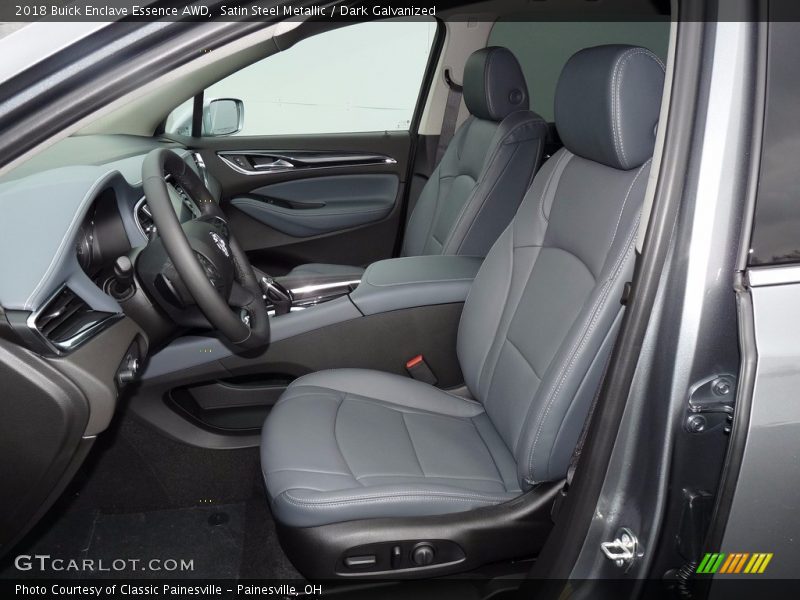 Satin Steel Metallic / Dark Galvanized 2018 Buick Enclave Essence AWD