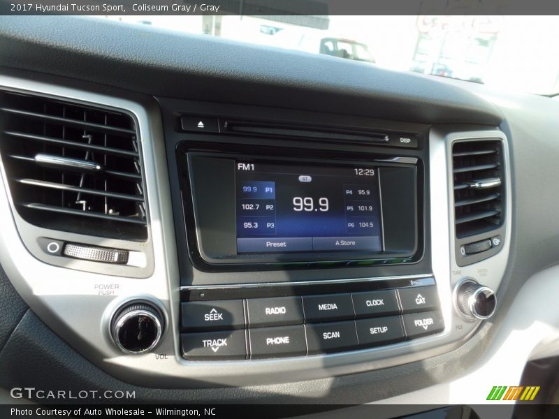 Coliseum Gray / Gray 2017 Hyundai Tucson Sport