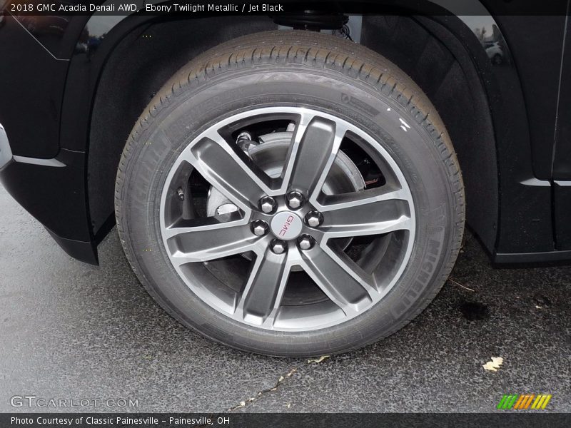 Ebony Twilight Metallic / Jet Black 2018 GMC Acadia Denali AWD