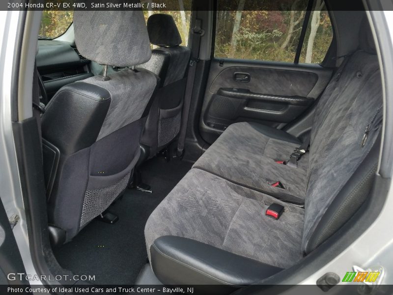 Satin Silver Metallic / Black 2004 Honda CR-V EX 4WD