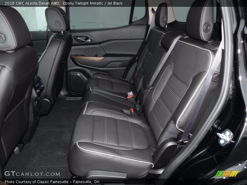 Ebony Twilight Metallic / Jet Black 2018 GMC Acadia Denali AWD