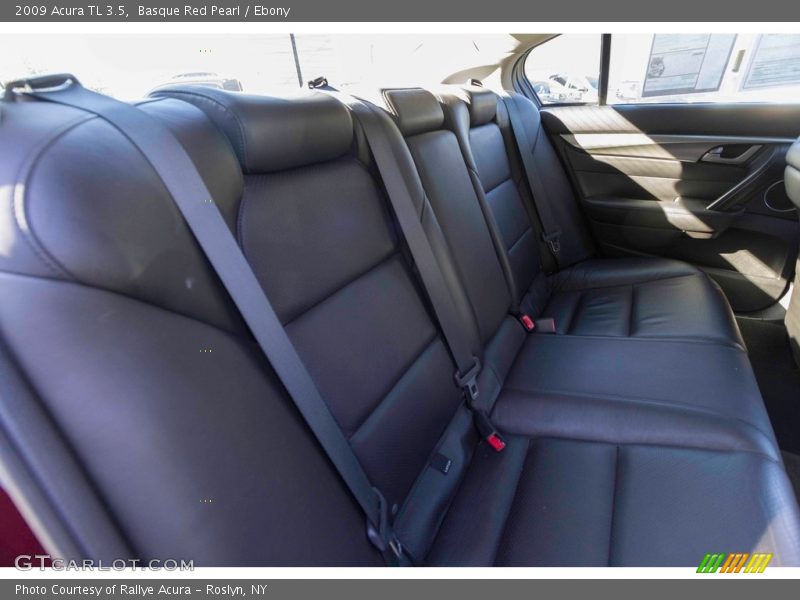Basque Red Pearl / Ebony 2009 Acura TL 3.5
